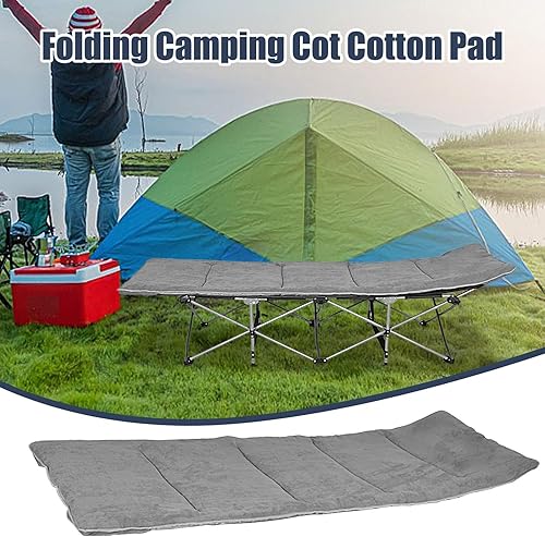 Miniatura 2 de Colchón de cama plegable, catres de campamento para adultos, colchón grueso impermeable a prueba de manchas, colchón de algodón cálido para lugar de