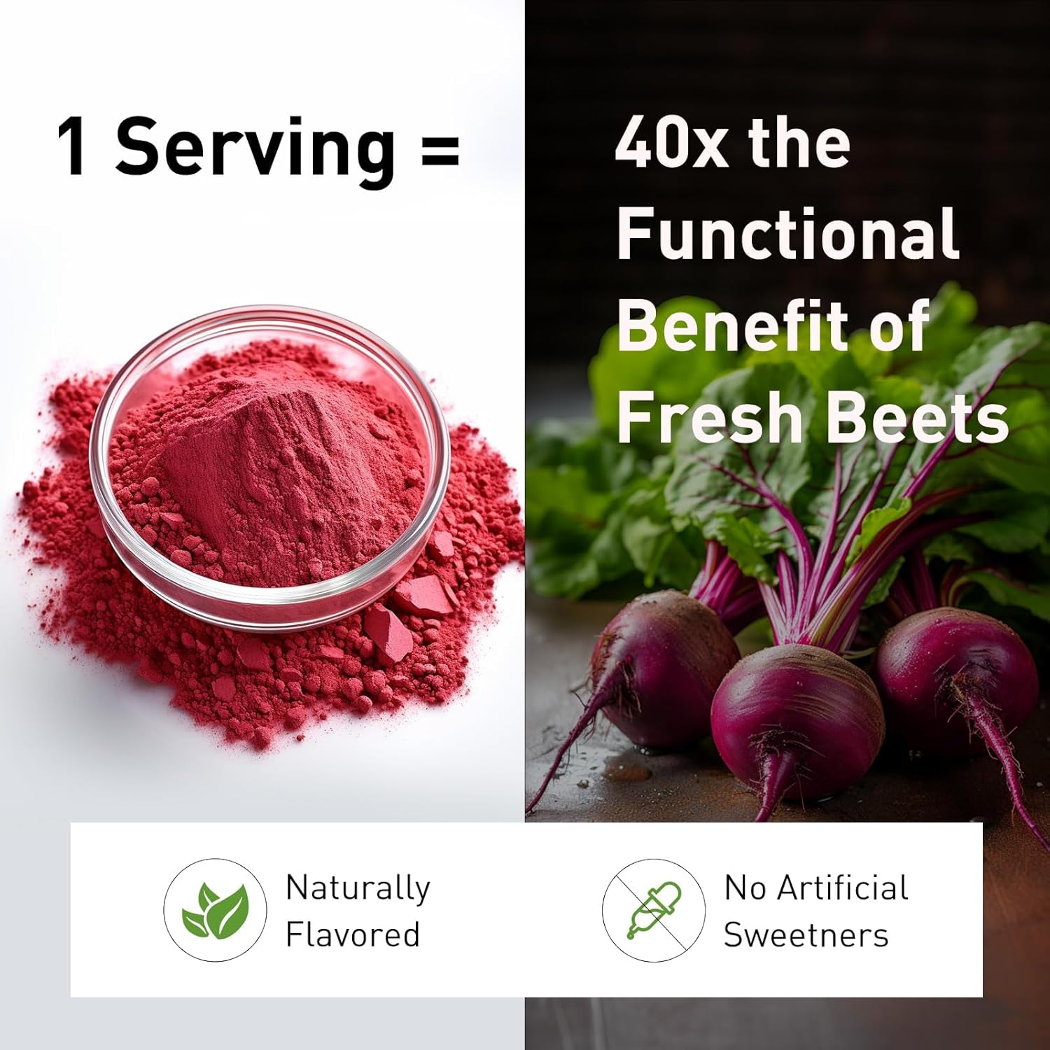 Unleash’d Organic Beet Root Powder 16 oz – 100% Pure Raw Superfood, Non-GMO, Nutrient-Rich Energy & Circulation Support - Image 3