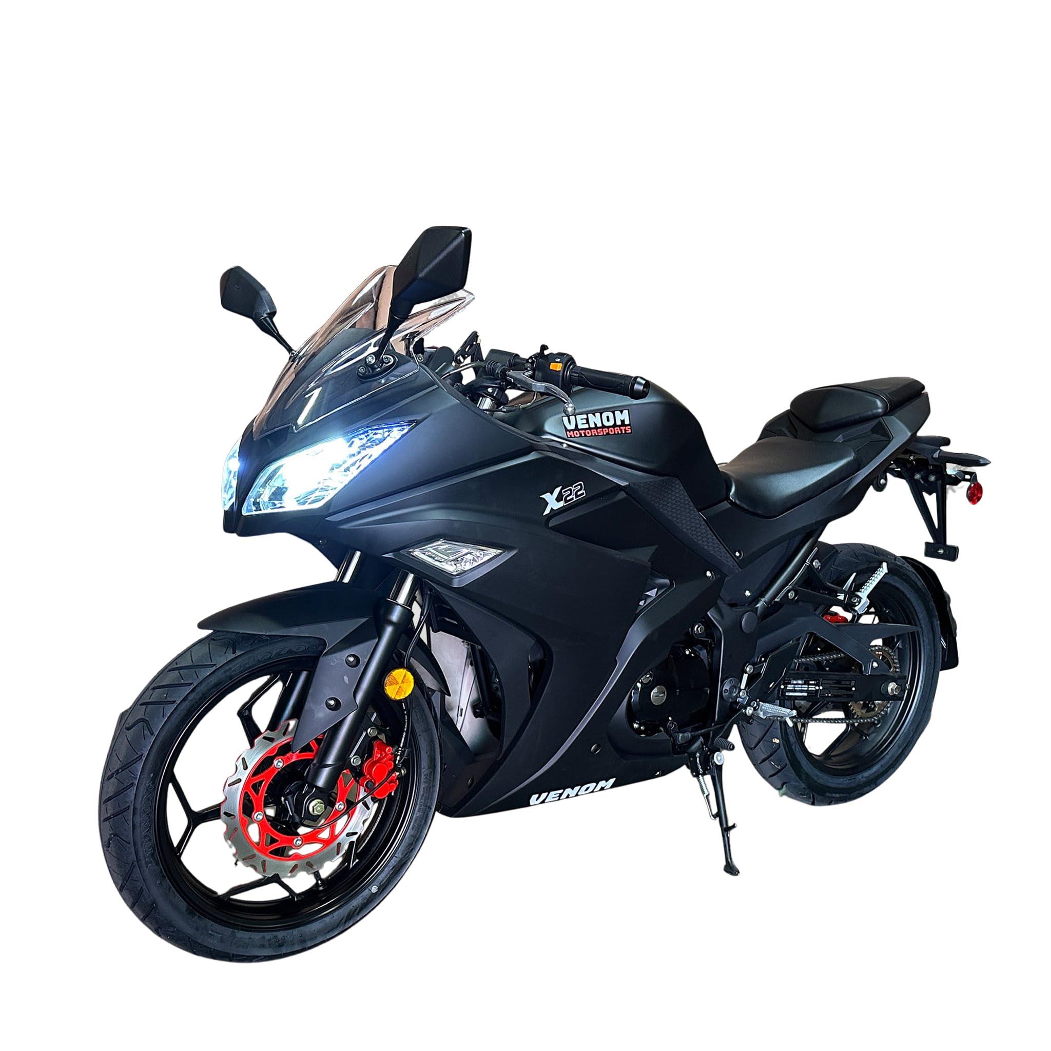 Amazon.com: 125CC NINJA VENOM X22 MOTORCYCLE 4-SPEED, 4-STROKE
