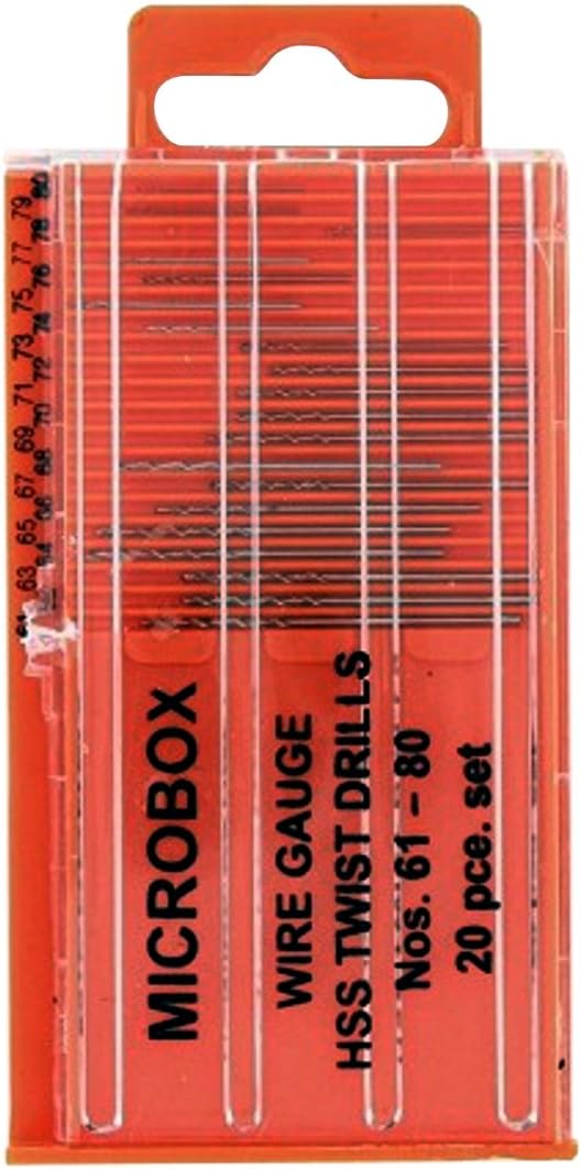ROTACRAFTMicrobox 61-80 mm Drill, Set of 20