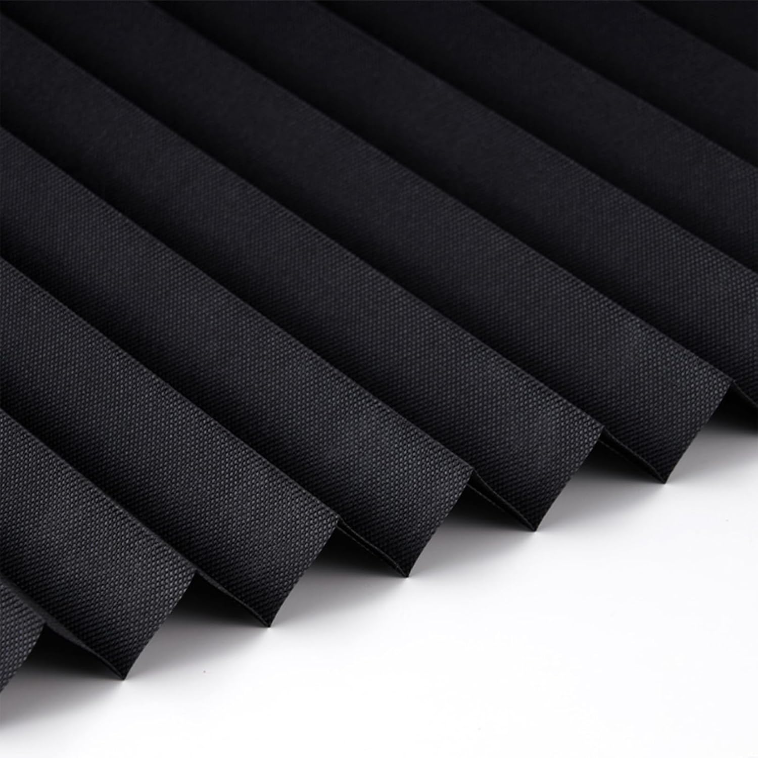 TiaoBug Self Adhesive Window Shades Stick on Window Shades Black 24x71 Inch