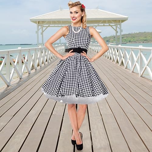 Miniatura 7 de Women Tutu Petticoat Dance Half Slips Coplay Tulle Underskirt Crinoline Layered Party