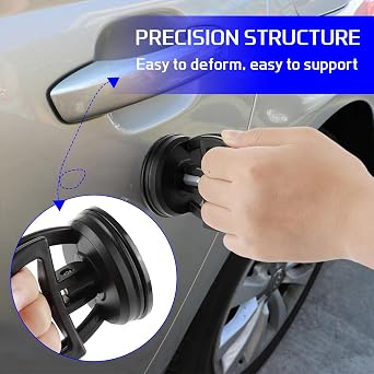 3 Pcs Car Dent Puller,6cm Small Suction Cups Dent Puller Removal Repair Kit Remover Tool for Car,Powerful Bodywork Recover Professional Accessories for Heavy Objects Moving Vehicle Surface Cars Body