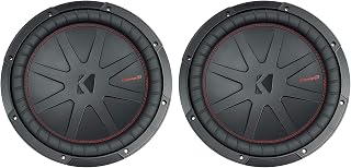(2) Kicker 48CWR124 COMPR12 2000 Watt 12" Car Audio Subwoofers Subs CWR12-4
