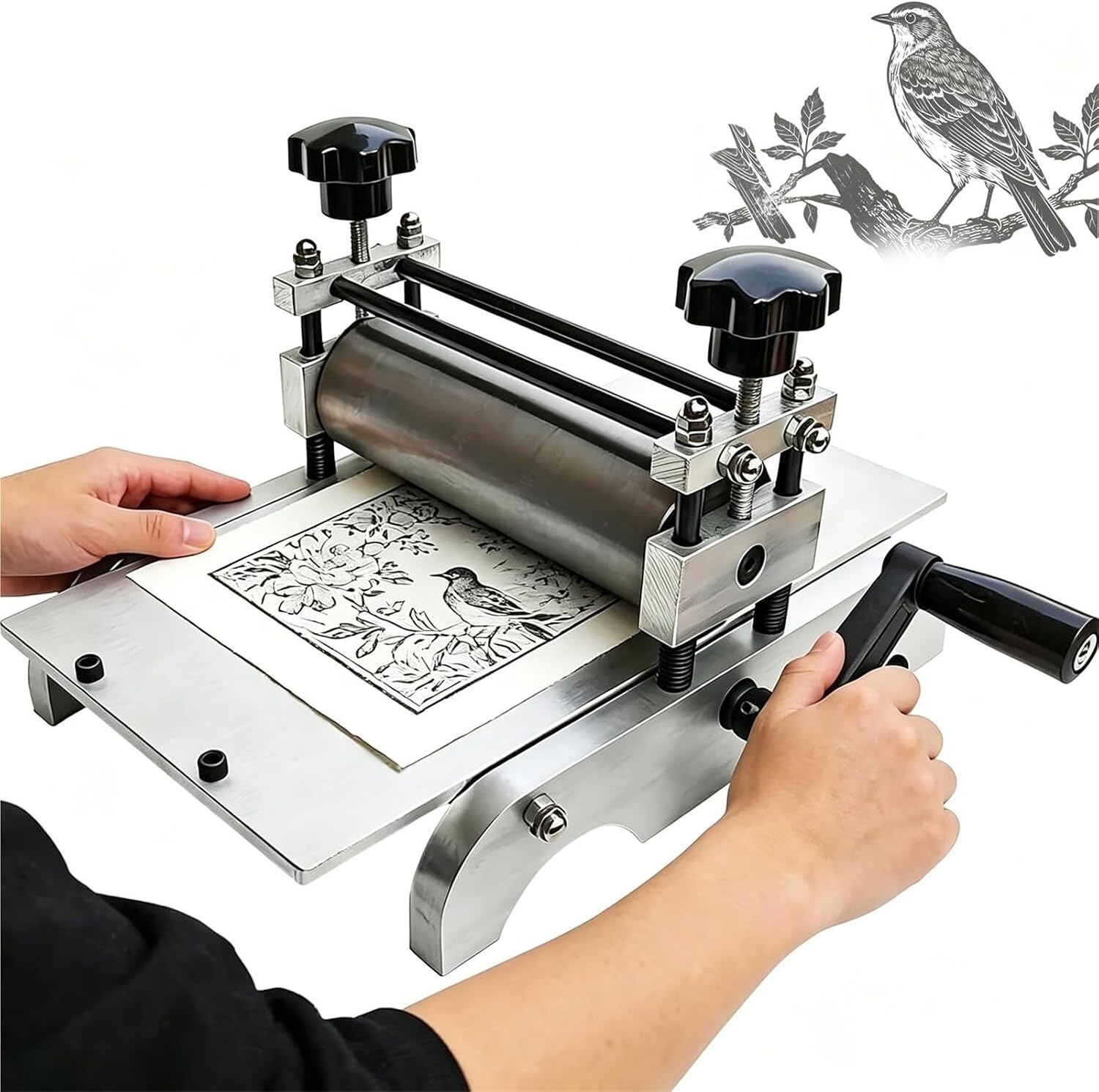 Slab Roller Machine for Printmaking, Manual Printing Etching Machine