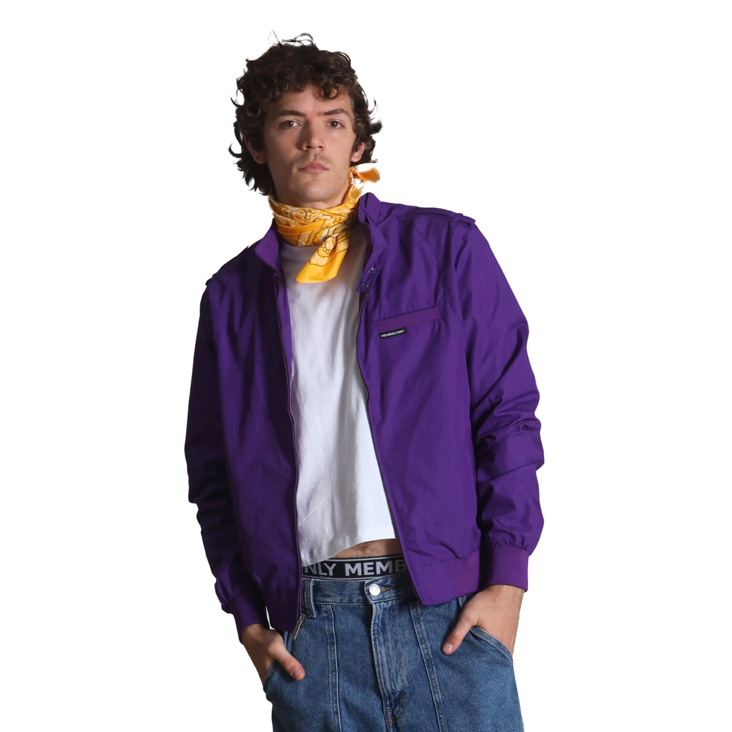 Members Only Classic Iconic Racer Lightweight Bomber Jackets Unisex