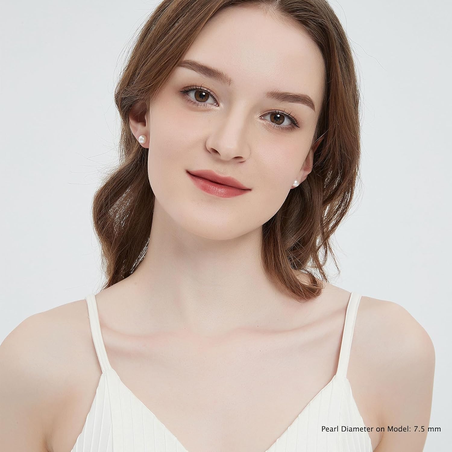 14K Solid Gold Earrings with Akoya Cultured Pearl Studs, Classic Round Blue/Golden/White Pearl, Hypoallergenic for Sensitive Ears, Jewelry Gifts for Women - Image 3