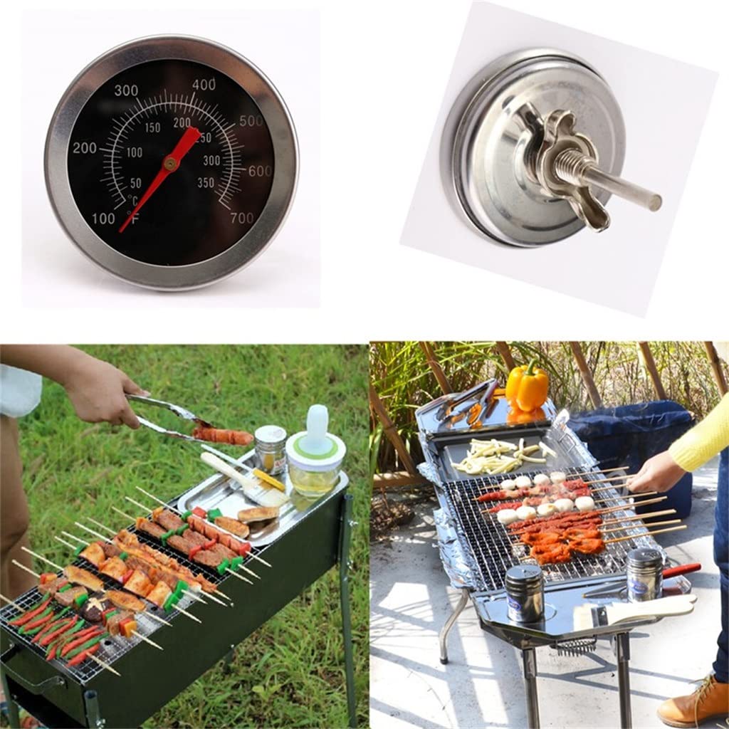Akcesoria do grilla ze stali nierdzewnej grill termometr do mięsa tarcza miernik temperatury gage gotowanie