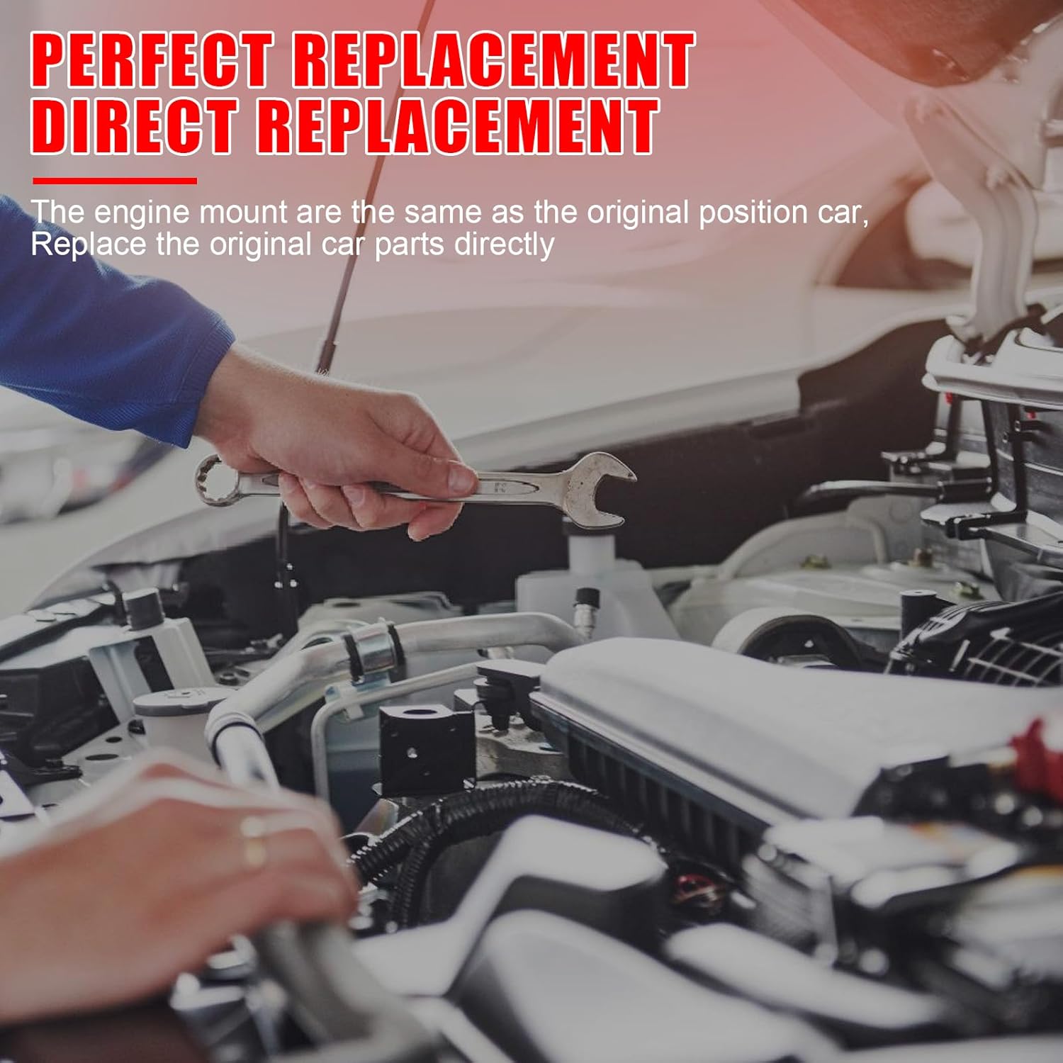 2 Pcs Engine Motor and Transmission Mount Kit Compatible with 2004-2013 for Mazda 3 2.0L 2.3L & 2009-2013 for M azda 3 2.5L & 2006-2015 for M azda 5 2.3L Automatic OE A4405 B37F39040F A4418 BFD139010A