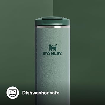 Stanley The Transit FlipTop Mug Termos Bardak, 0.47 L, Yeşil (Hammertone Green)