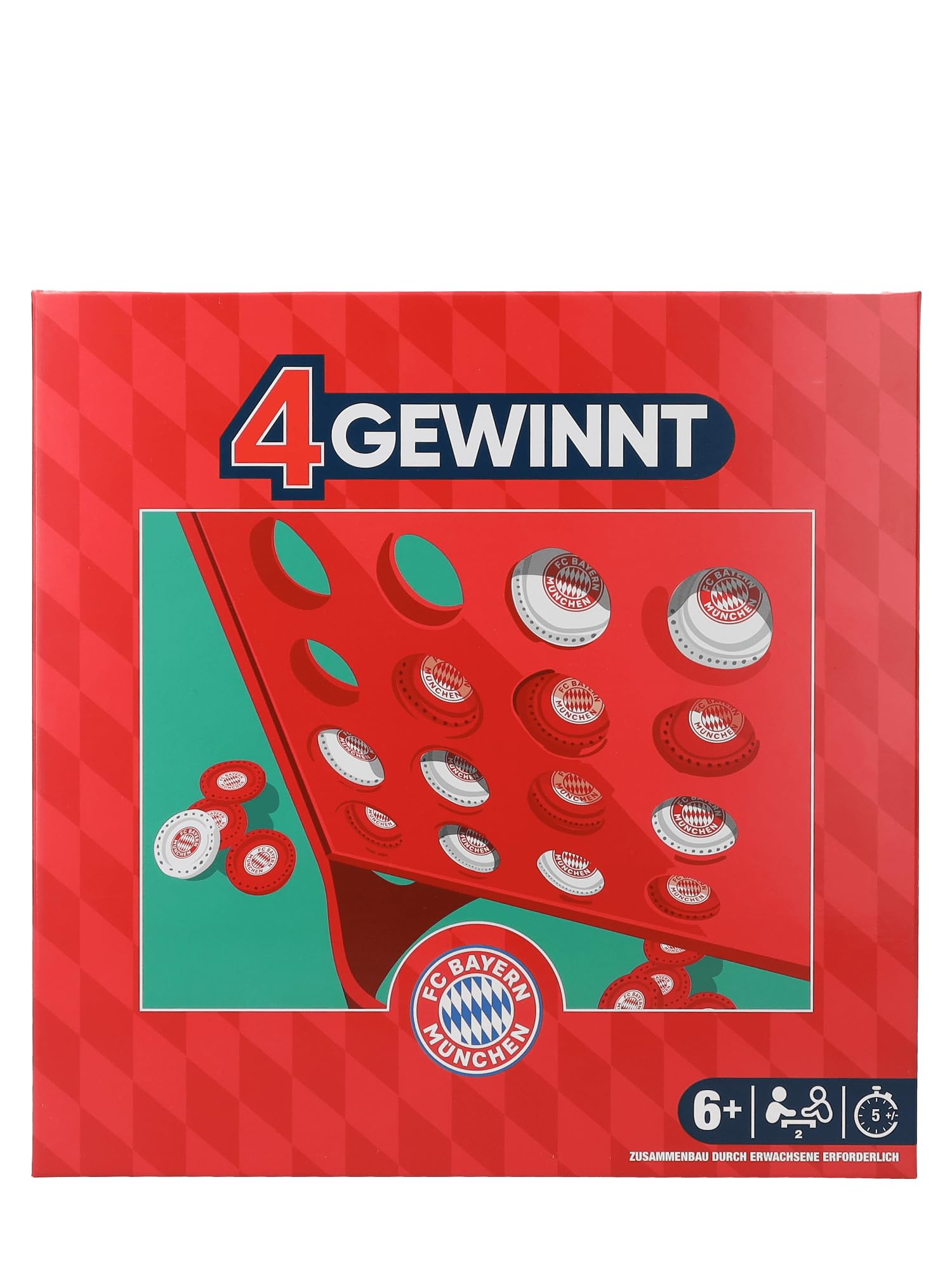 FC Bayern München I 4 Gewinnt I Spiel I Rot I ab 6 Jahren