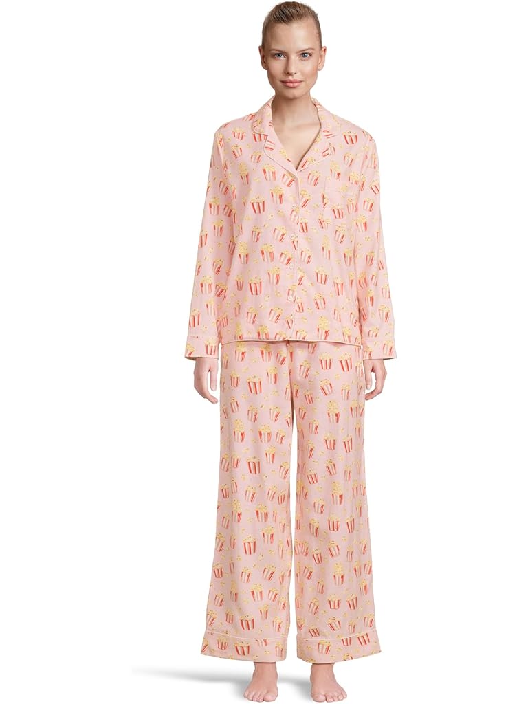 Pink HONEYDEW Snooze Mode Long Pj Set