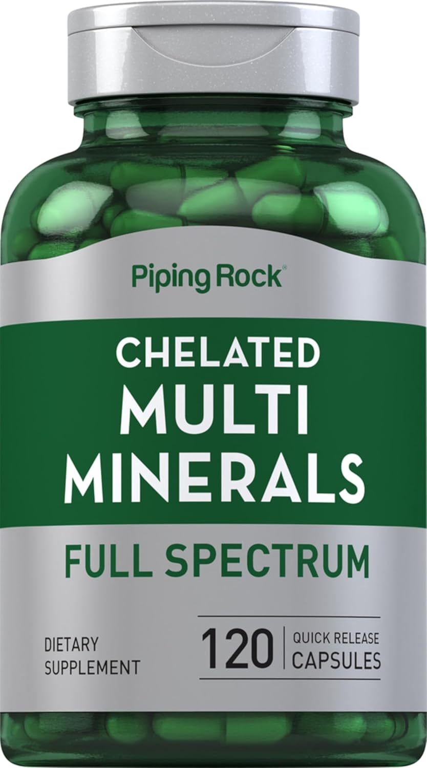 Piping Rock Chelated Multi Mineral Complex... Piping Rock Chelated Multi Mineral Complex...