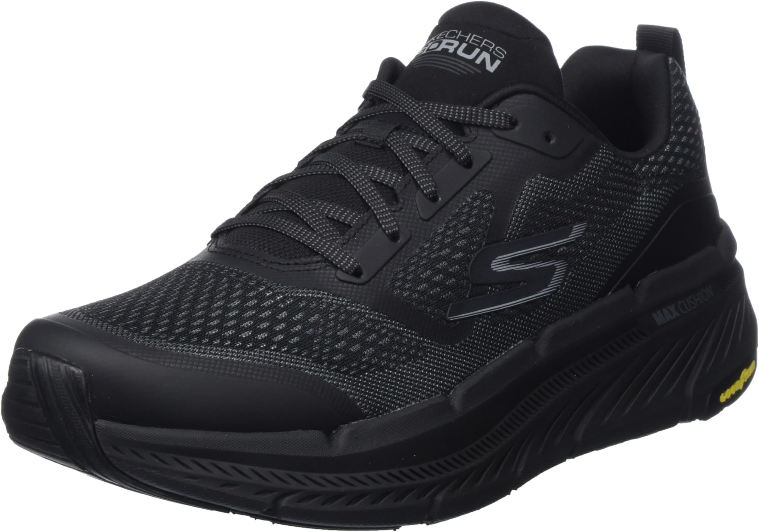 [Skechers] Max Cushioning Premier 2.0 Sweatshirt, Black///White