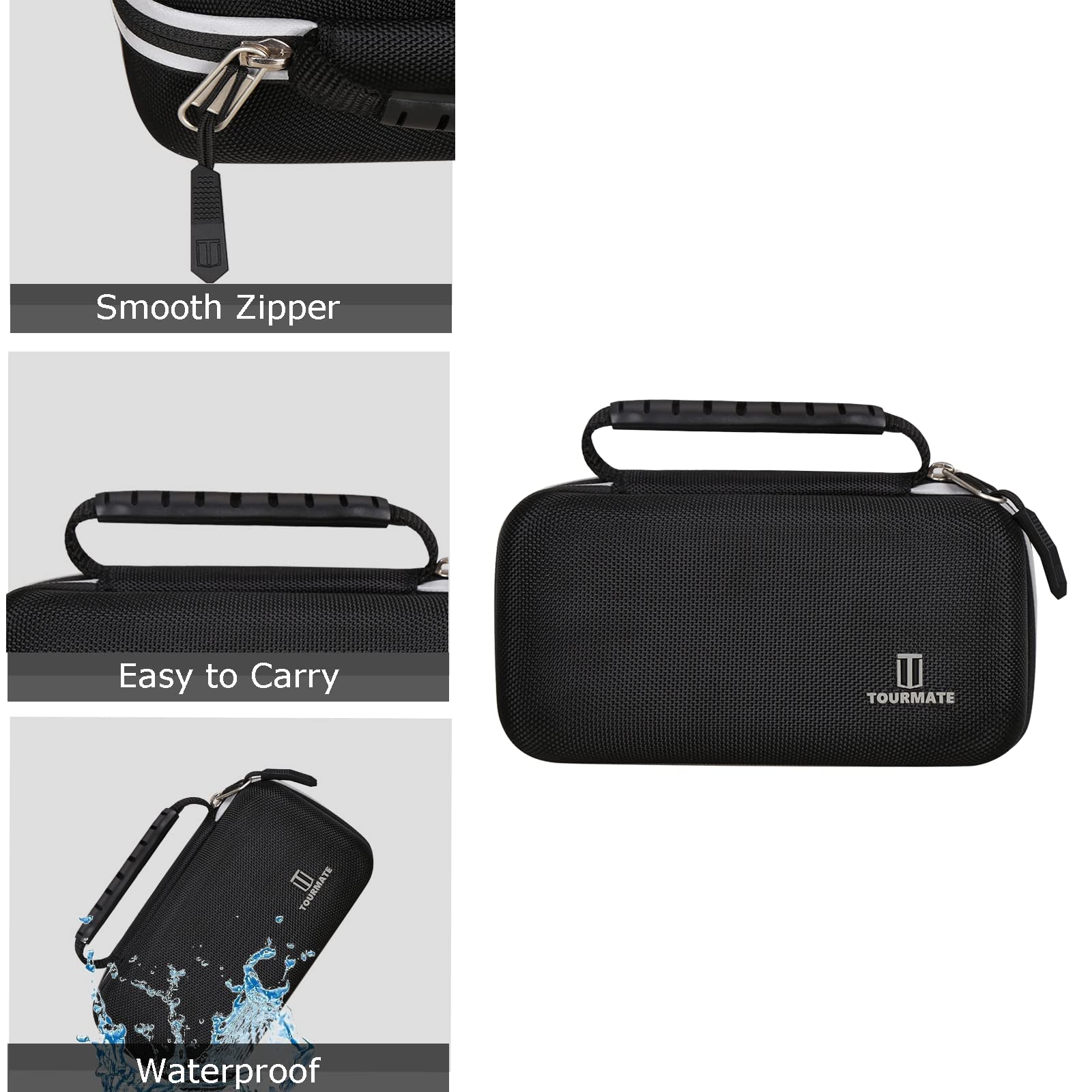Tourmate Funda rígida para cámara de vlogging digital Acoletty 4K, carcasa protectora de almacenamiento de vlogging de viaje