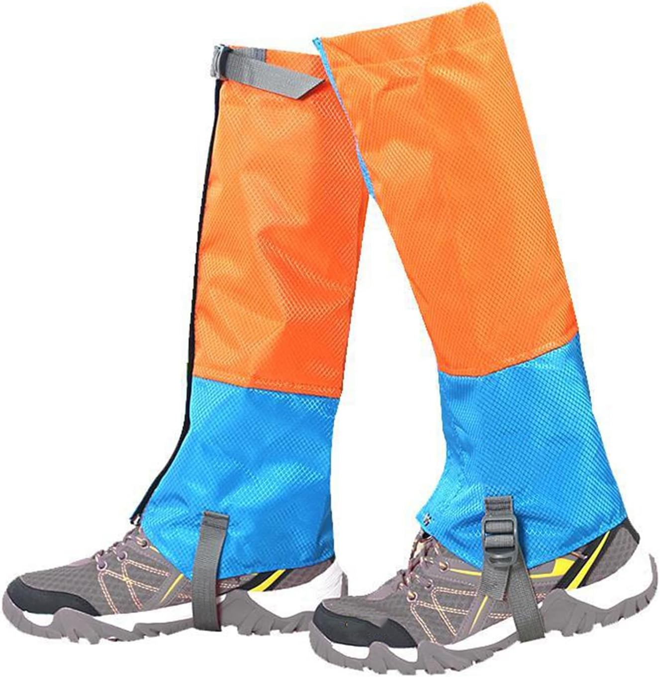 Leg Gaiters, Children's and Adults' Anti-Snake Bites, Adjustable Snowshoe Gaiters Cycling Leg Protection, Suitable for Skiing, Hunting, and Hiking