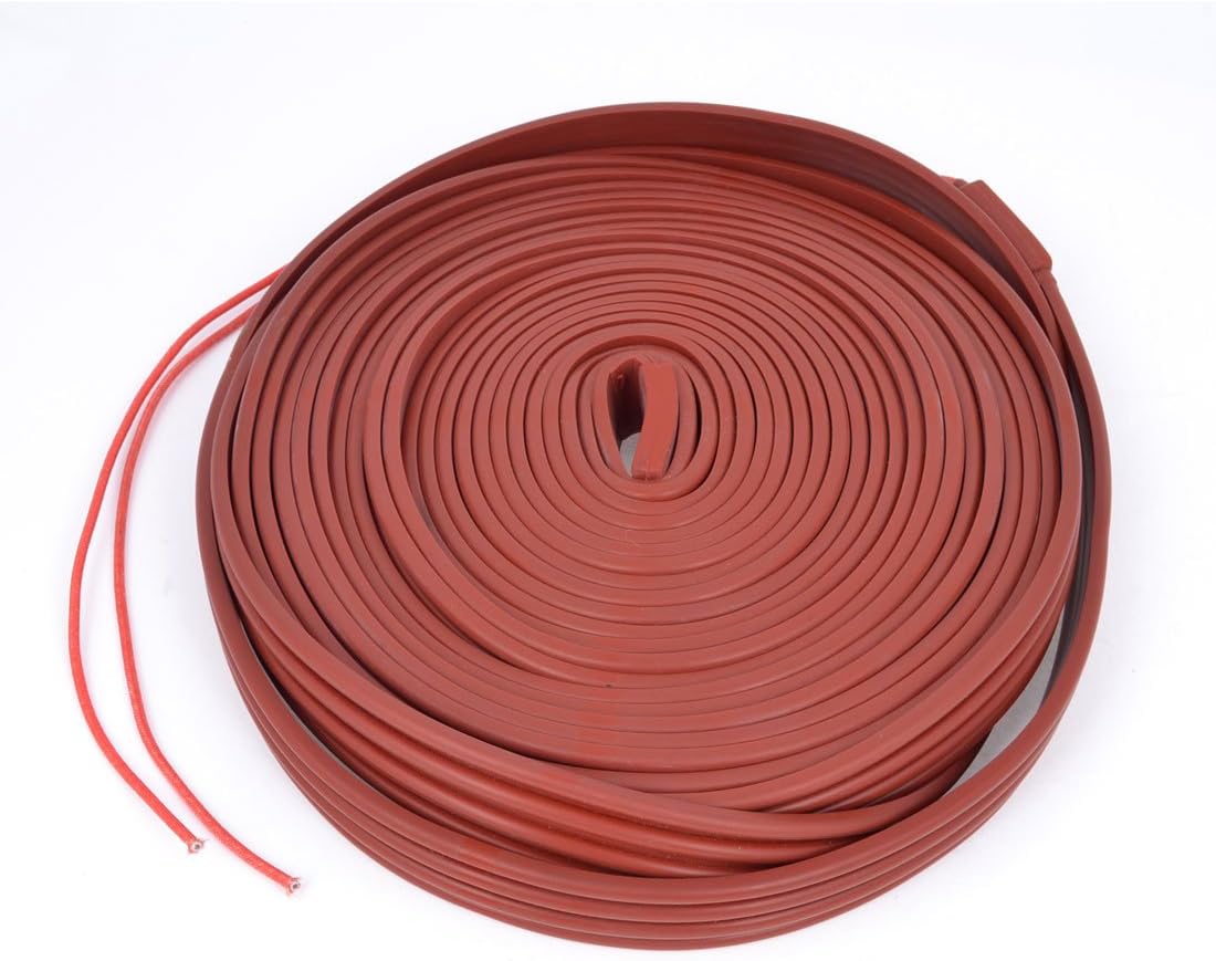 Brick Red Pipeline Waterproof Heating Cable 220V 10M x 25mm (d5eb964dd690590a57181c84e6bd1377)