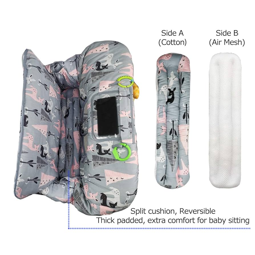 Catchies for Babies かしのカード Amazon.com : Binxy Baby 2-in-1 Cushy High Chair Cover and
