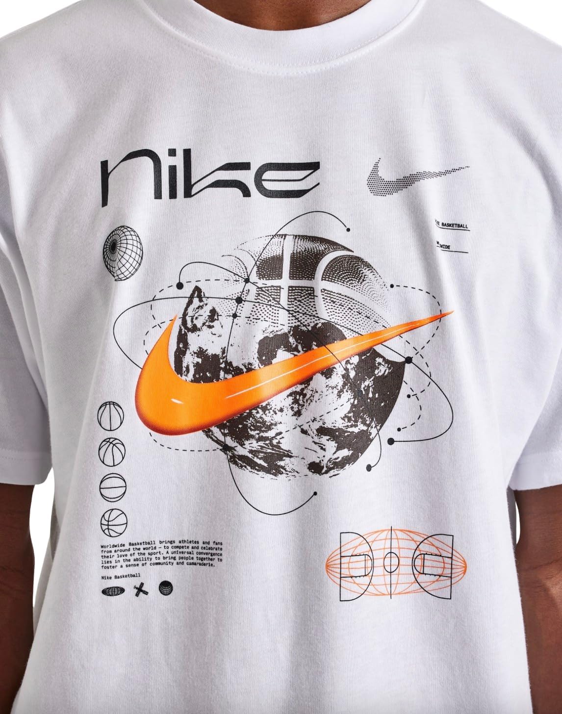 Nike Men's Max90 Basketball Swoosh T-Shirt