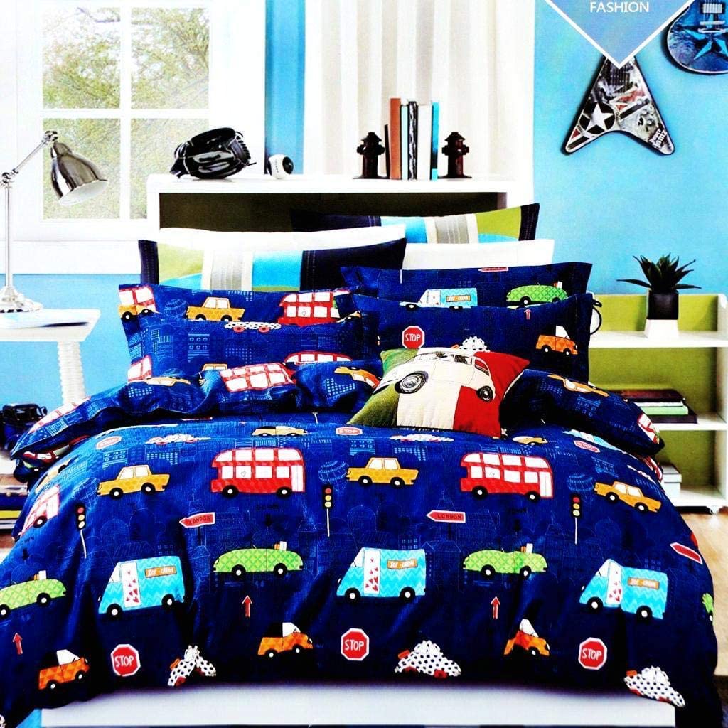 Harbell Home Cotton 250 TC Kids Glace Cotton All Around Elasticated King Fitted 100 * 108 Inches Bedsheet with 2 Pillow Covers Fits Upto 72” x 78” x 10" Inches Mattress (Design 11) (B0B6YQQ4Y7) Amazon Price History, Amazon Price Tracker