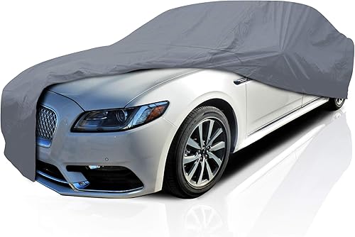 Funda de coche de 5 capas para Lincoln MKZ 2007-2020 Sedan de 4 puertas, ajuste semipersonalizado, protección contra arañazos, resistente al viento,