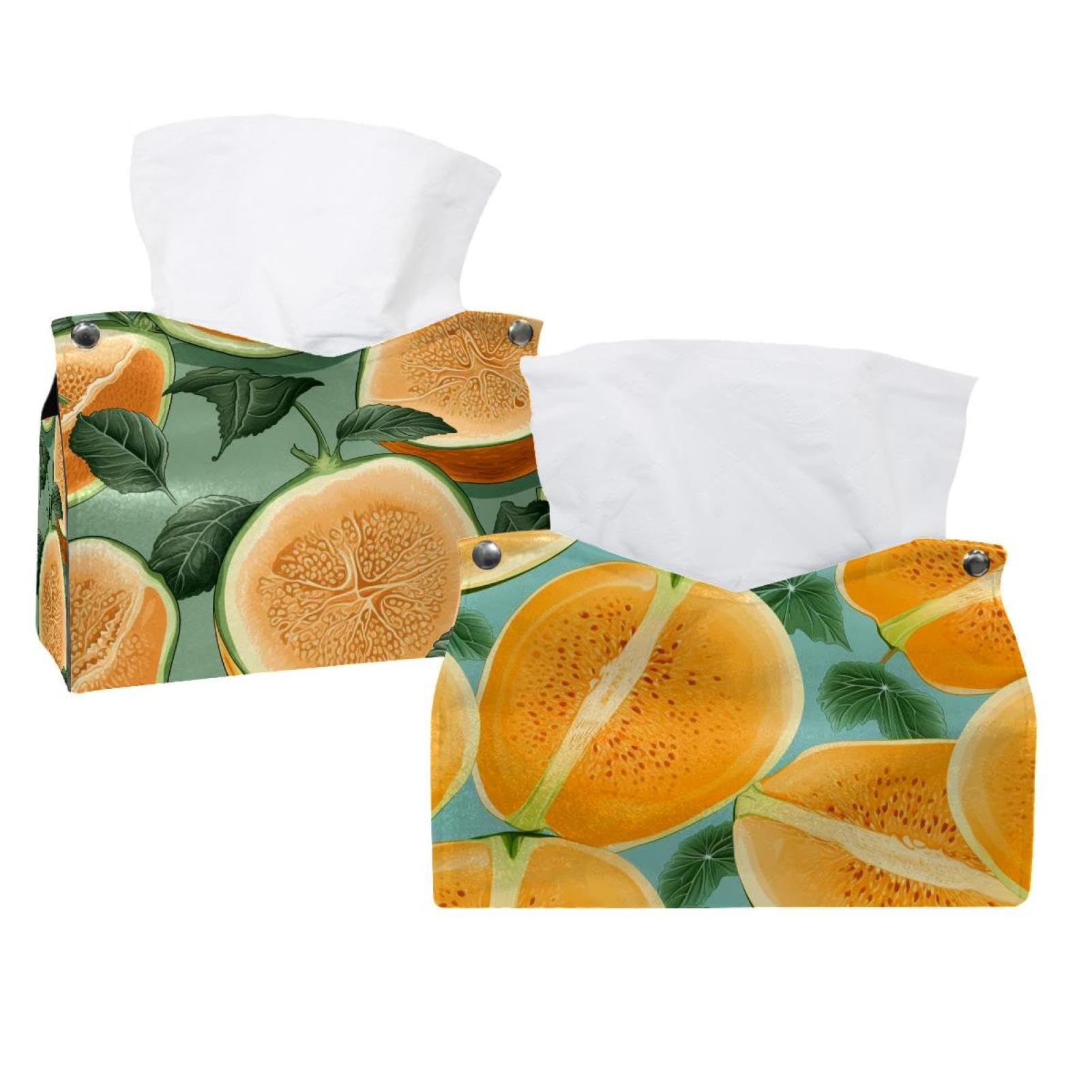 Housses de boîte à mouchoirs Hami MelonTissues distributeur moderne bureau maison