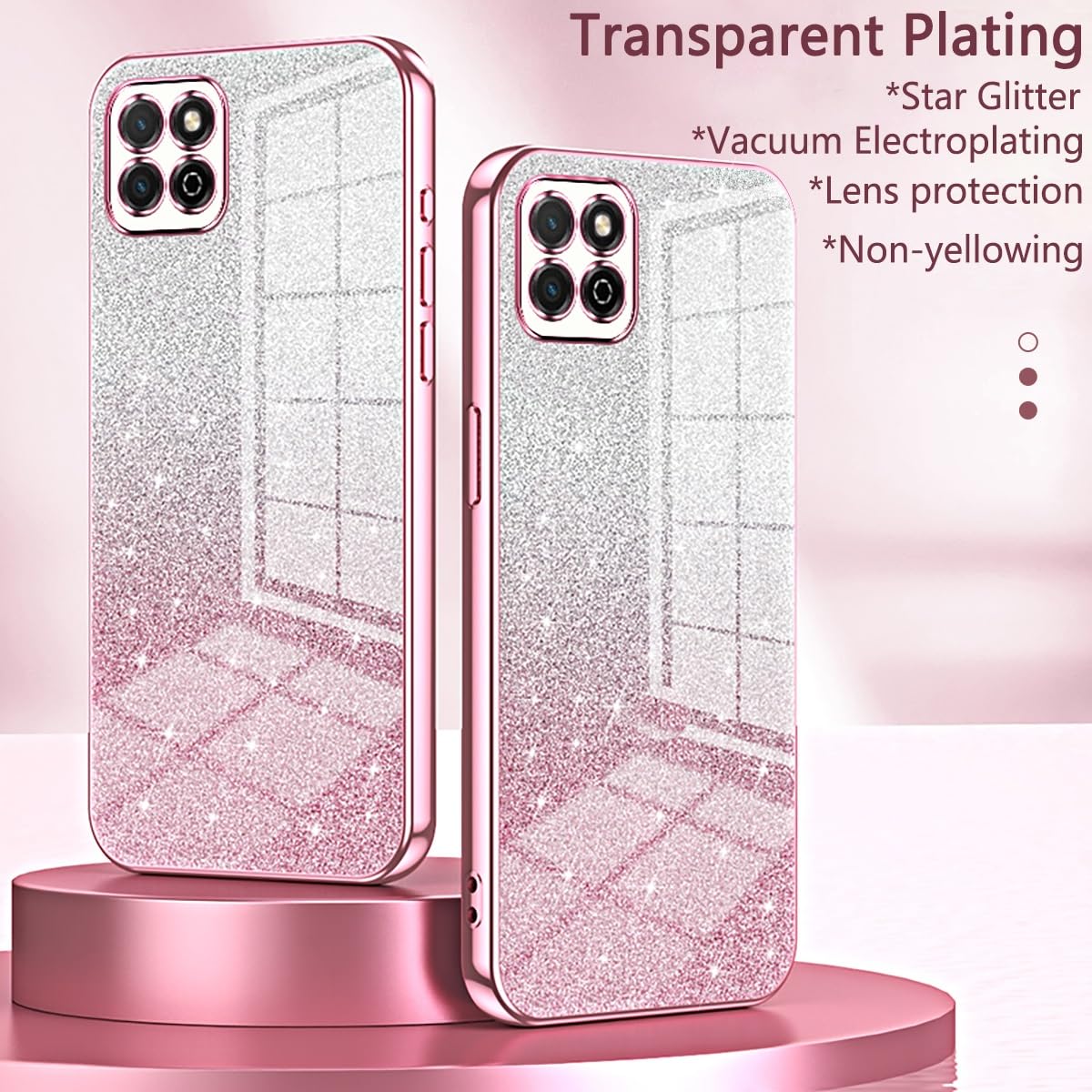 Bravoday Cover per Huawei Mate 40, Custodia Slim in Silicone TPU