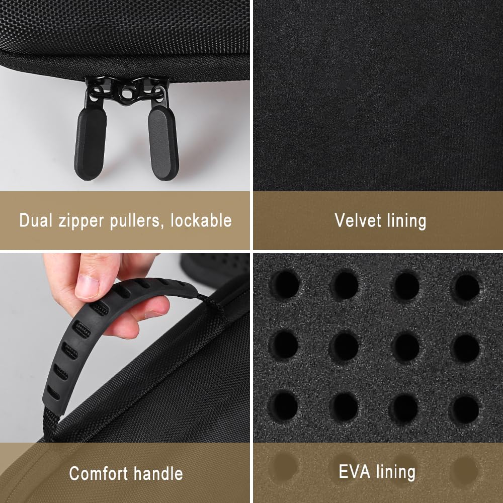 BDKMMS 22LR Ammo Case, Portable 468 Bullets Locking Storage Box Shockproof Travel Safe Ammo Crate for .22 Long Rifle