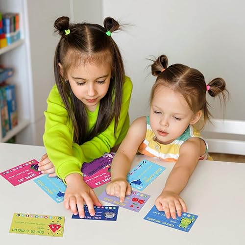 Miniatura 6 de Teling 200 tarjetas perforadoras de comportamiento con perforador de agujeros, tarjeta de recompensa de comportamiento para estudiantes, aula,