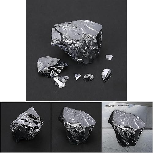 Miniatura 4 de Silicio de 0.35 oz1.76 oz, 99.99% de silicio de alta pureza Elementos metálicos 14 semiconductores monocristalino Si bloque para producción