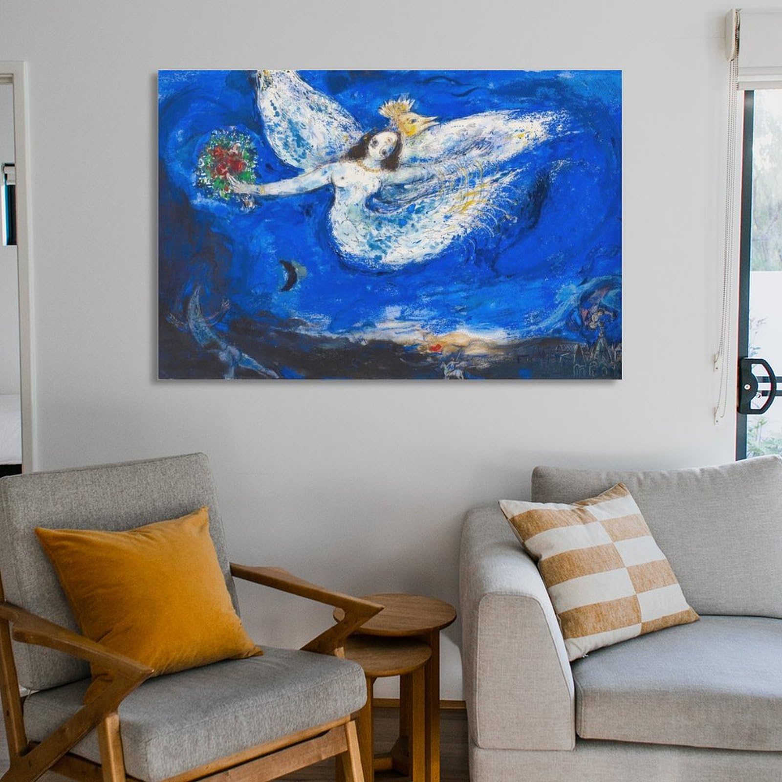Amazon.com: Marc Chagall Art Prints《The Firebird》Classic Vintage