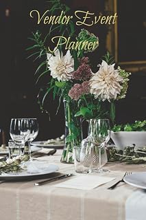 Vendor Event Planner: A complete organizer for markets, craft fairs, pop-ups, conventions and trade shows