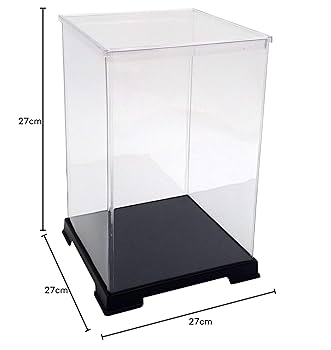 アクリルショーケース　all黒仕様 Amazon.co.jp: ショーケース 1/18スケール 展示用 取り外し可能