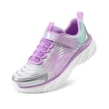 Girls Shoes Sneakers Kids Tennis Shoes Sparkle ColorBurst Lightweight Running Casual Walking Shoes