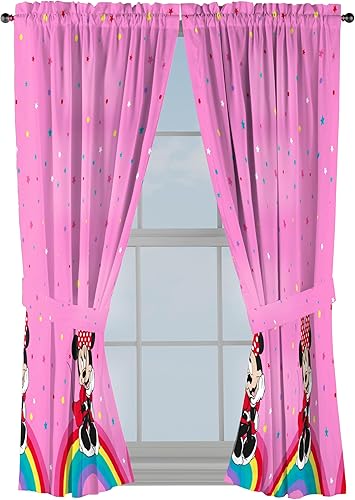 Miniatura 16 de Sunny Side Up Cortinas de ventana para dormitorio de niños, juego de cortinas de 4 piezas con 2 alzapaños, azul, coches, 42 pulgadas de ancho x 63