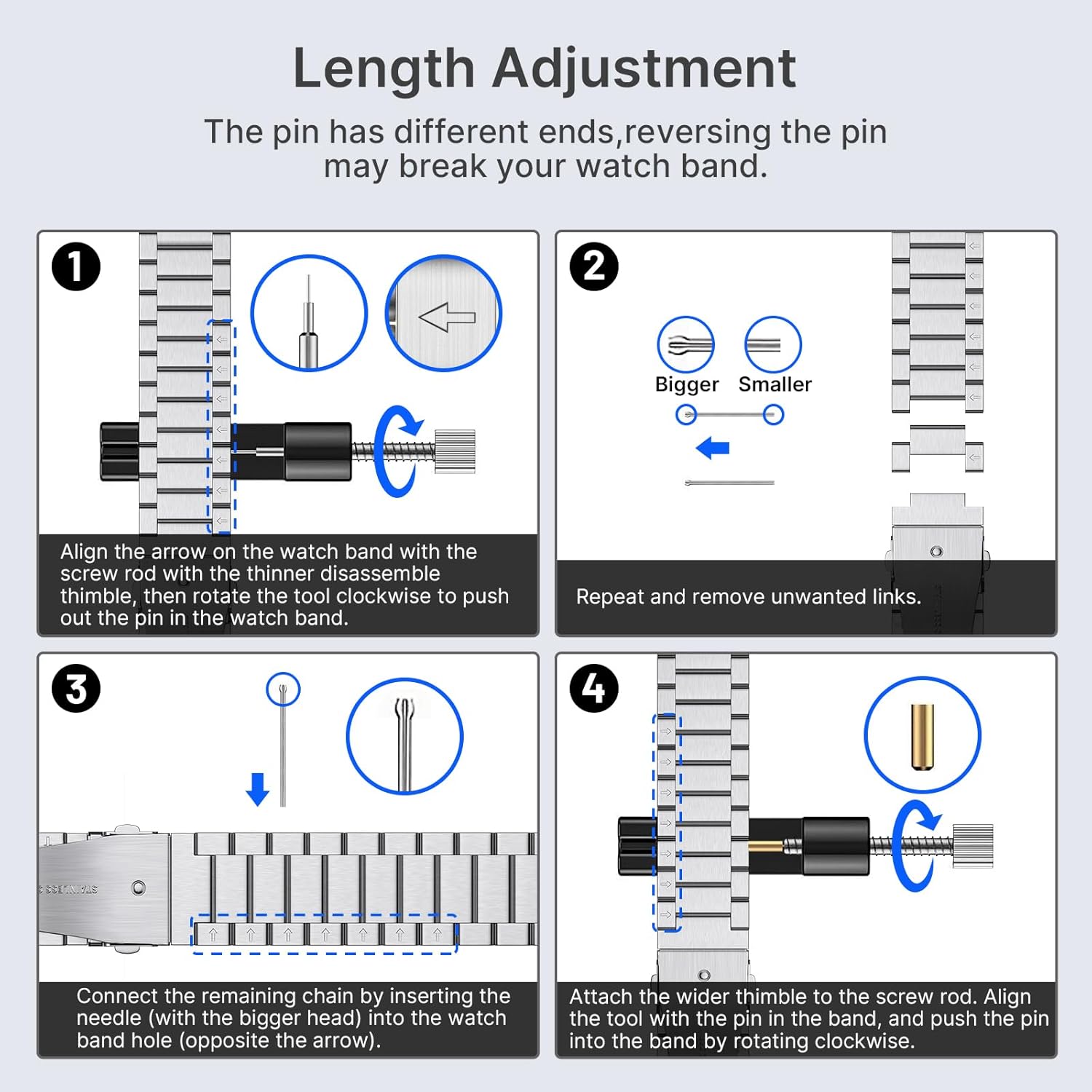 Fullmosa Metal Band Compatible with Apple Watch 45mm 44mm 42mm 41mm 40mm 38mm for Men Women, Stainless Steel iWatch Band with TPU Case for Apple Watch Series 9 8 7 6 5 4 3 2 1 SE3/2/1 - Image 8