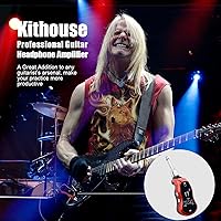 Vista 8 de Amplificador de auriculares para guitarra B6, mini enchufe, amplificador de guitarra, Bluetooth recargable para guitarra eléctrica de bolsillo