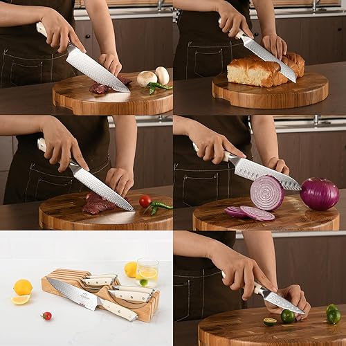 Miniatura 3 de NANFANG BROTHERS NF-D0608T-D-6 Juego de cuchillos de bloque