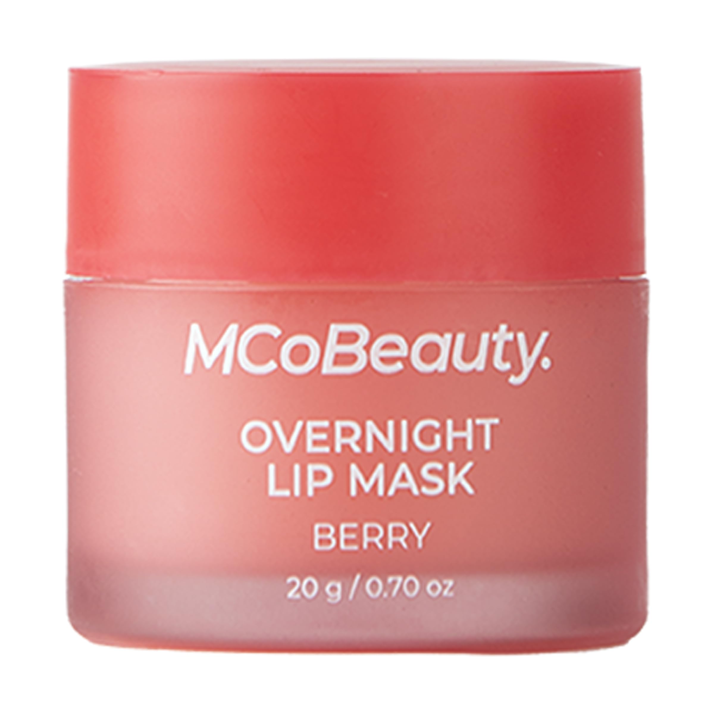 MCoBeautyOvernight Lip Mask - Berry, Hydrating Lip Balm, Vegan, Cruelty Free Cosmetics