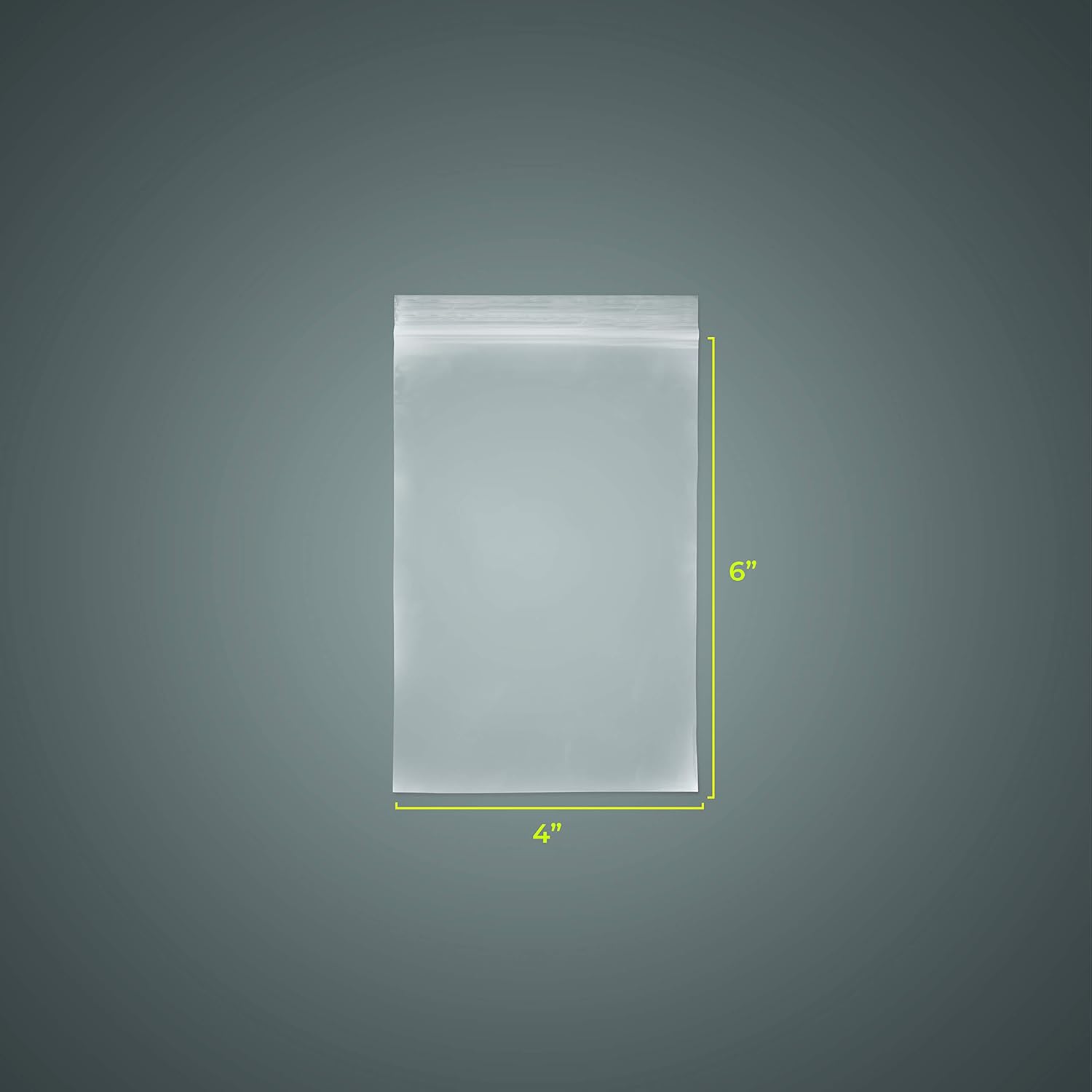 SNL Quality Zipper Lock Reclosable Clear Disposable Plastic Bags, Strong | 4" X 6" - 2 MIL - 100 Bags : Industrial & Scientific