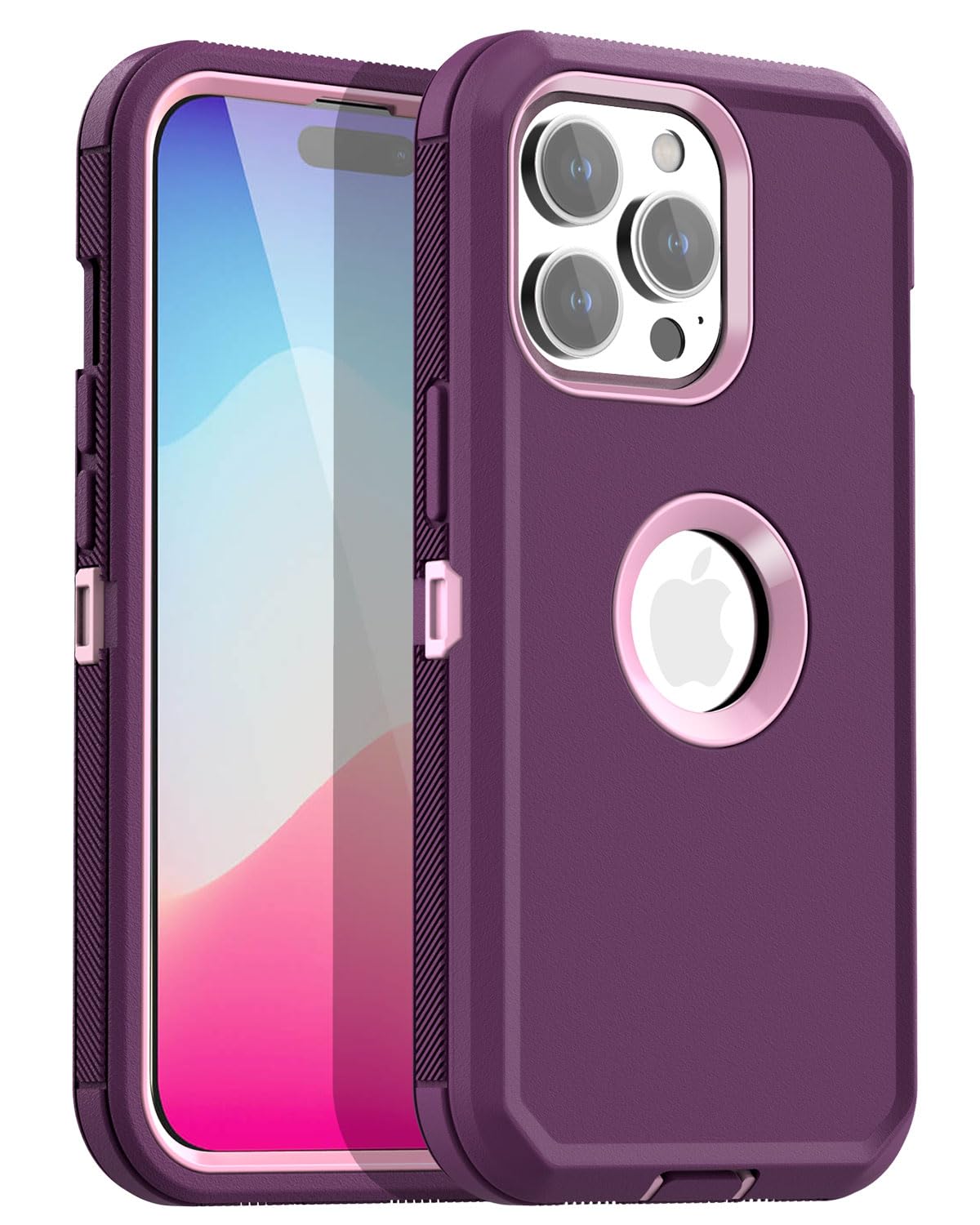 AICase iPhone 15 Pro Max Case,Heavy Duty Drop Protection Full Body Rugged Shockproof Military Protective Tough Durable Cov...