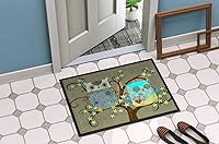 Vista 81 de Caroline's Treasures PJC1117JMAT - Felpudo para puerta delantera de 24 x 36 pulgadas, tapete antideslizante lavable de pelo bajo, 24 x 36 pulgadas