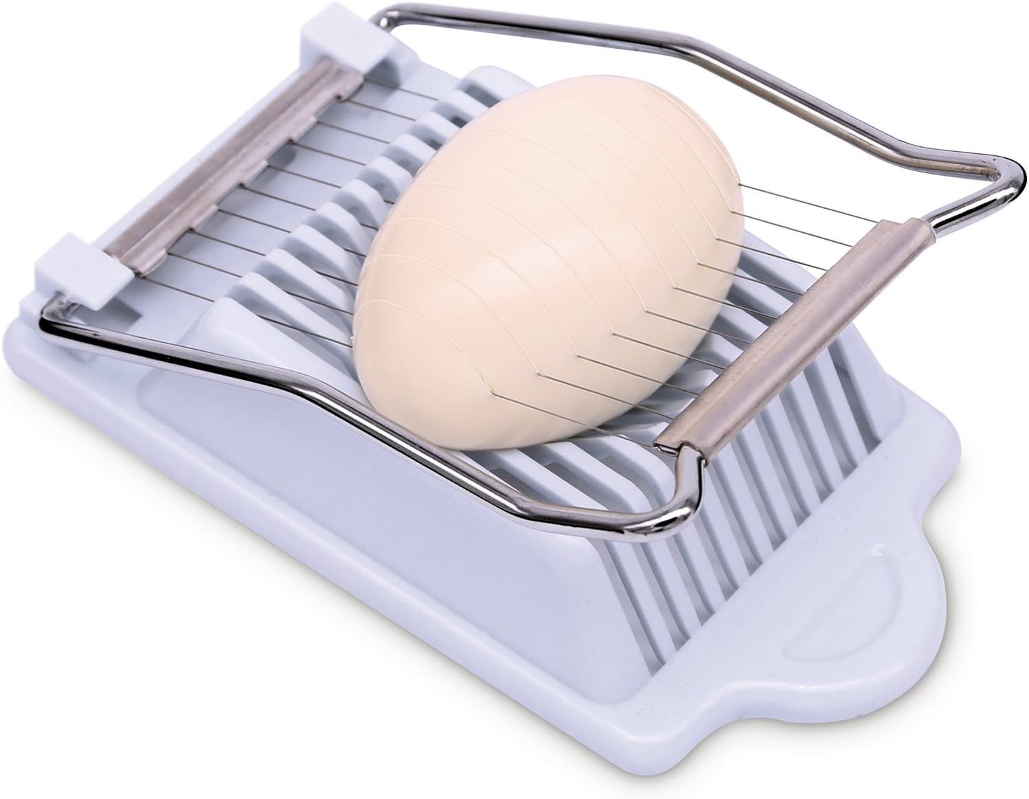 Egg Slicer, Anwenk Boiled Eggs Cutter Stainless Steel Cutting Wires Multi Purpose Slicer