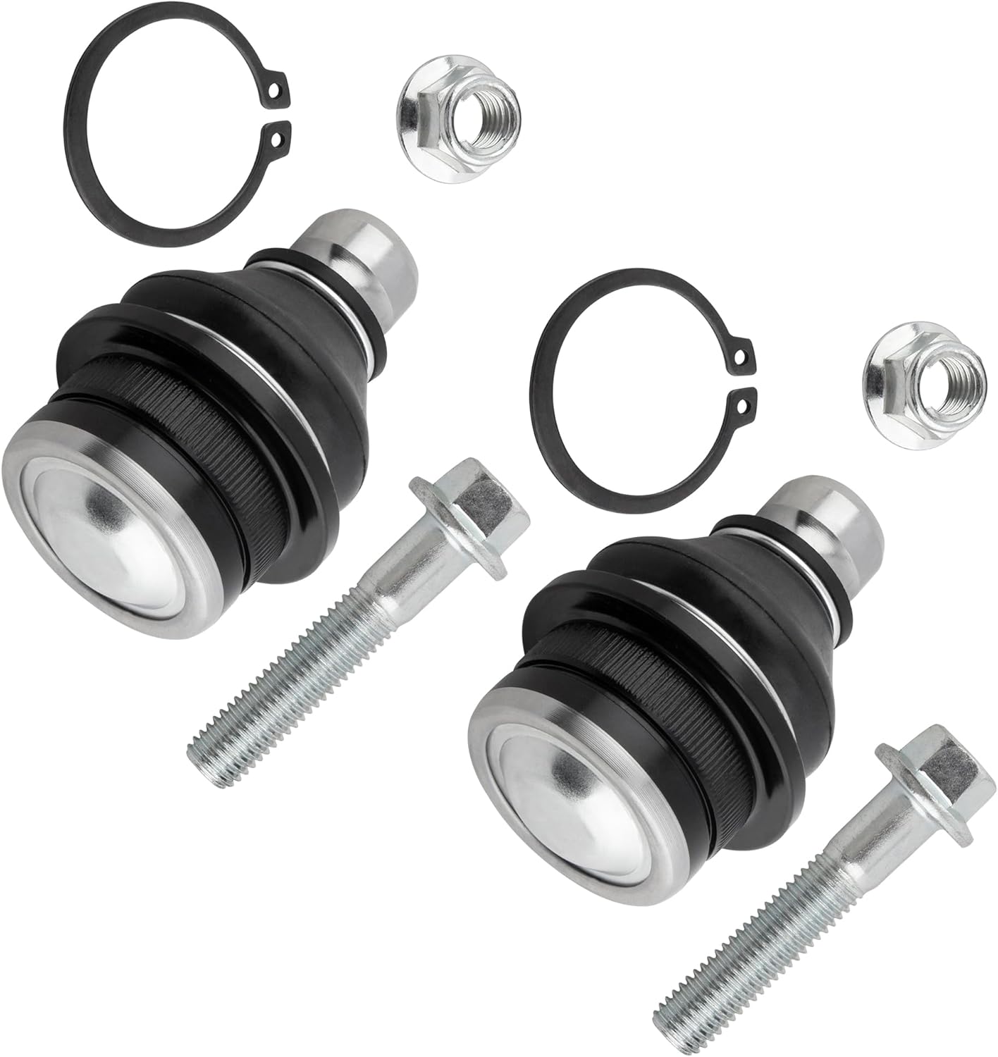 Pair Front Lower Ball Joint Kit FITS for Dodge Caliber, for Jeep Compass, Patriot, for Mitsubishi Lancer, Outlander, Outlander Sport, RVR, K500063