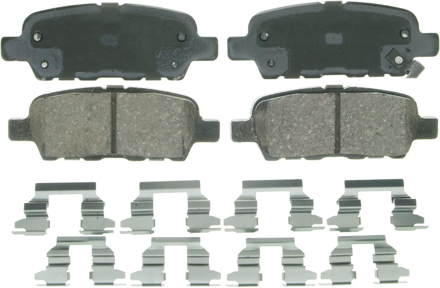 Wagner QS ZD905 Disc Brake Pad Set, Chamfered Edges for Smooth, Quiet Stops, Fits 2002–2006 Nissan Altima, 2014 Nissan Pathfinder