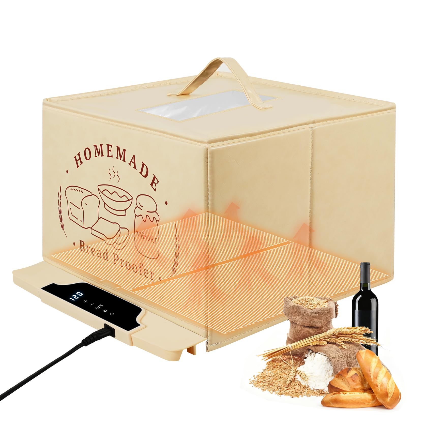SHINEBBYS Bread Proofing Box
