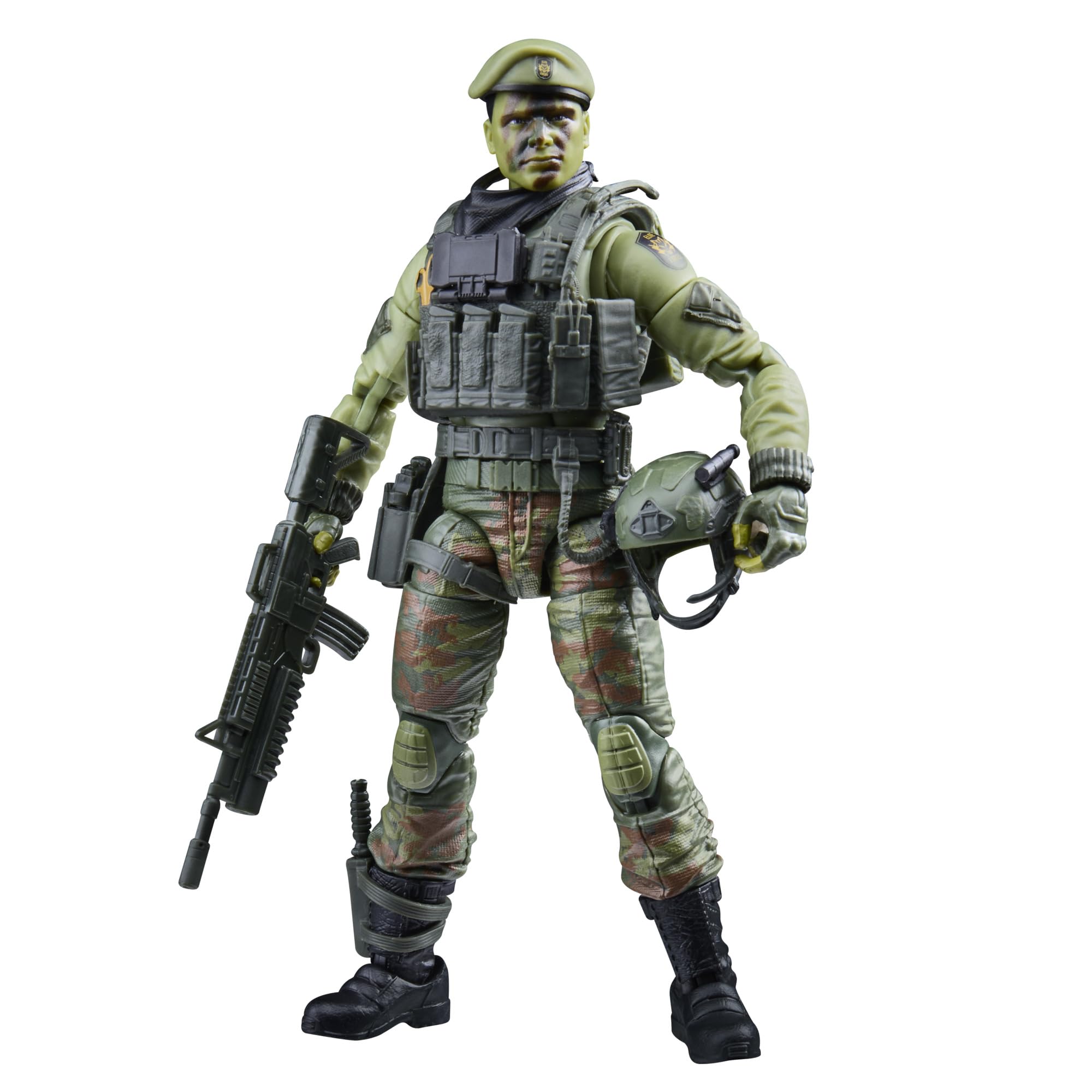 G.I. Joe Classified Series, Legacy Collection, Soldado de acción - Fuerzas Especiales, Set de Figura Coleccionable de 15 cm con 16 Accesorios