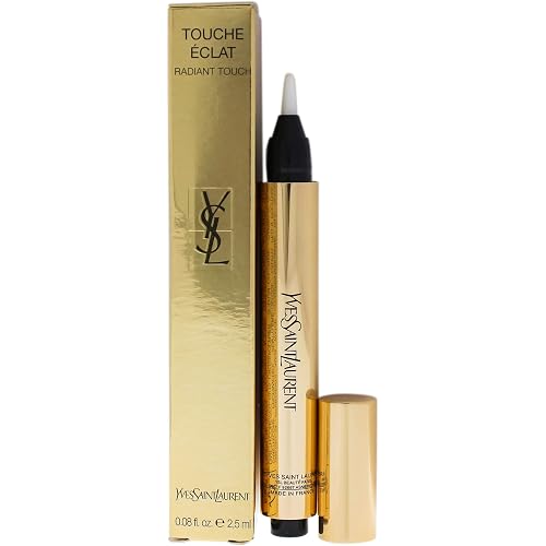 Yves Saint Laurent Touche Eclat Radiant Touch Concealer 0.08, No. 2 Luminous Ivory, 0.1 Ounce