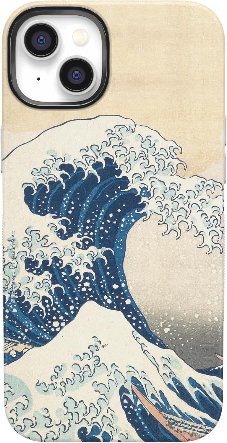 Casely iPhone 14 Plus Case | The Great Wave | The Met Museum | Compatible with MagSafe