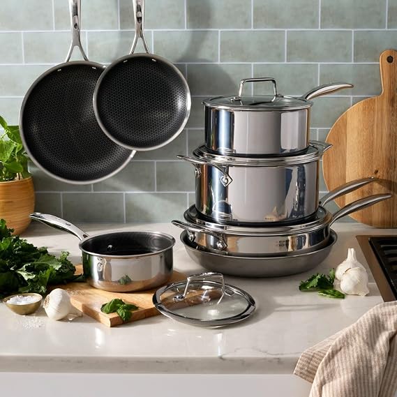 Henckels Paradigm Cookware Set, 11 Piece